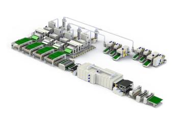 HJ-Imitation Silk PSF productielijn